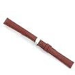 Watchband Genuine Lizard Honey Brown 14mm