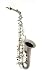 LA Sax BIG LIP Alto Saxophone in Black Nickel finish