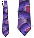 Jerry Garcia Ties Emerging Elephant Purple Silk Neck Tie