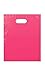 100 12x15 Glossy Purple and Lime Green Plastic Merchandise Bags w/Handles