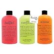 philosophy | health bar | 100% calorie-free shampoo, body wash, and bubble bath collection.