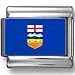 Alberta, Canada Flag Photo Italian Charm