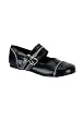 Ballet Flat Women'S Size Shoe With Eyelet Upper