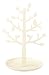White Metal Tree Stand for Jewelry and Accessories