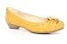 Ladies Yellow Caravelle Seville Flat Shoe