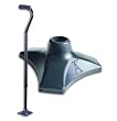 1 Each Single Able TRIPOD Cane Base Fits cane diameter 3/4" L.a. Care Industries 01630A