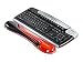 Kensington Duo Gel Wristrest Wave - Keyboard wrist pillow - two-tone graphite
