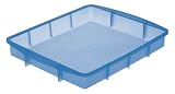Le Creuset Silicone Cook N Bake 11-by-9-1/2-Inch Rectangular Dish, Blue Mist