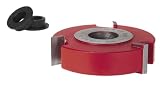 Freud EC-144 3-Wing 3/4-Inch Straight Edge Shaper Cutter, 3/4 Bore