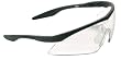 MSA Safety Works 10021259 Straight Temple Safety Glasses, Clear