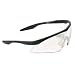 MSA Safety Works 10021259 Straight Temple Safety Glasses, Clear