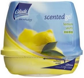 Glade Scented Gel Lemon Air Freshener 200g Product of Thailand