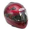 Candy Apple RED NEW DOT APPROVED VOX FLIP UP MODULAR Full Face MOTORCYCLE Bike HELMET Same Red Color as the 2006 Harley Davidson FLSTI heritage softail and the FLHTCUI Ultra Classic Electra Glide - LARGE Not HJC!