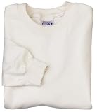 NEW Hanes Beefy-T - 100% Cotton Long Sleeve T-Shirt Natural-XL