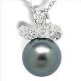 Zosima Black Akoya Cultured Pearl Pendant