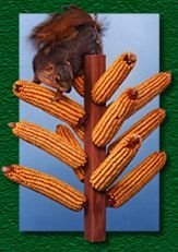 Corn Stalk Squirrel Feeder