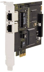 Digium TE220B Dual Span T1/E1 PCI Express Card with Octasic DSP-based Echo Cancellation Module