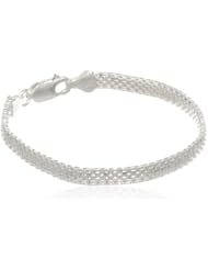 Sterling Silver Mesh Chain Bracelet