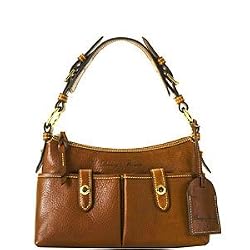 Dooney Bourke Florentine Vacchetta Small Shoulder Bag Natural
