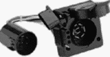 HOPKINS MFG 40955 7:4 Ford/GM T Connector