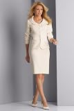 metrostyle Portrait Collar Skirtsuit