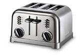 Cuisinart CPT-180 Metal Classic 4-Slice Toaster Brushed Chrome