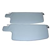 VW Air Cooled Beetle Sun Visor White 65-77 Pair
