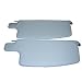 VW Air Cooled Beetle Sun Visor White 65-77 Pair