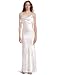 ABS Allen Schwartz  Women's Cowl Front Gown