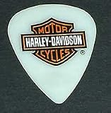 Harley Davidson Shield White Acetal Picks 6 Pack MEDIUM