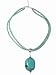 Sterling Silver Genuine Turquoise Necklace