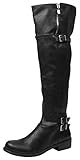 BCBGeneration Women's BG Krush Harness Boot, Black, 9.5 M US