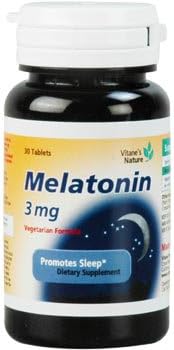 Melatonin 3mg, Halal Supplements, Promotes Sleep, 240 Tablets