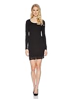 Cream Vestido Camille (Negro)