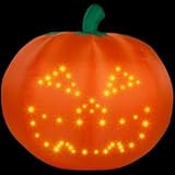 HALLOWEEN DECORATION LAWN YARD INFLATABLE ANIMATED AIRBLOWN SINGING PUMPKIN LIGHT SHOW 5.2' TALL