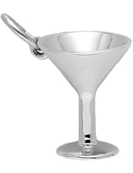 Rembrandt Charms Martini Glass Charm