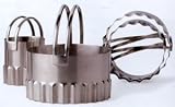 Endurance Round Rippled Biscuit Cutters