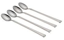 Mikasa Stanton Stainless-Steel Iced Tea Spoons, Set of 4