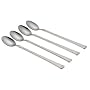 Mikasa Stanton Stainless-Steel Iced Tea Spoons, Set of 4