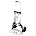 Safco(R) Medium-Size Stow-Away&amp;trade; Hand Truck, 275 Lb. Capacity, 7in. Wheels