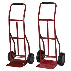 Safco(R) Heavy-Duty Continuous Handle Hand Truck, 500 Lb. Capacity, 10in. Wheel