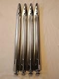 Set of 4 Pinball Legs with Levelers and Bolts