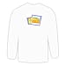 Long Sleeve T-shirt with snapshot, map, landmark