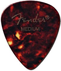 fender 351 classic celluloid guitar picks 12 pack shell medium  more detail click!