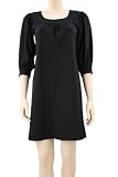PONTE KNIT 3/4 SLEEVE DRESS