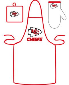 Kansas City Chiefs NFL Grilling Apron Set