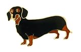 Sausage dog or Dachshund brooch