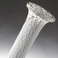 HellermannTyton 170-03113 Plenum Rated Expandable Braided Sleeving (Halar), 1.75" Dia, White, 30.0 ft/Reel