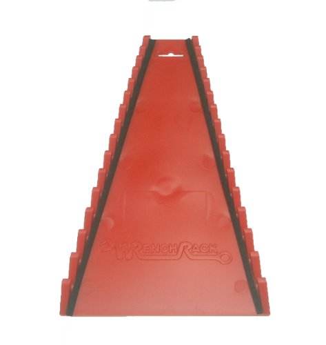 Protoco 4020 Wrench Rack, Reverse Red, 15-Piece