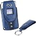 Boa Blue Leather Case for Motorola V3